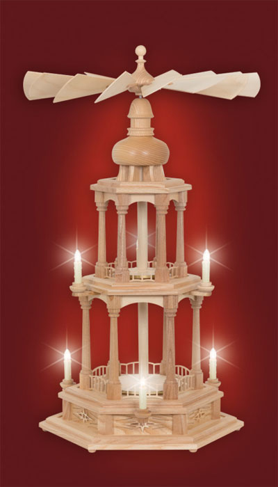 Pyramide neutral, ohne Figuren